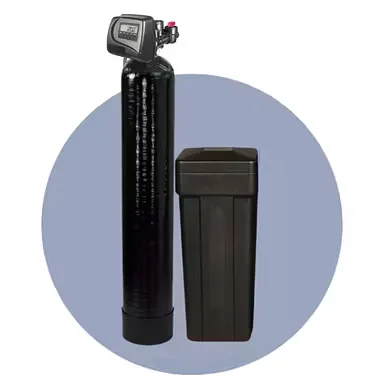 Water treatment media tank and brine tank from a Cesare's custom system