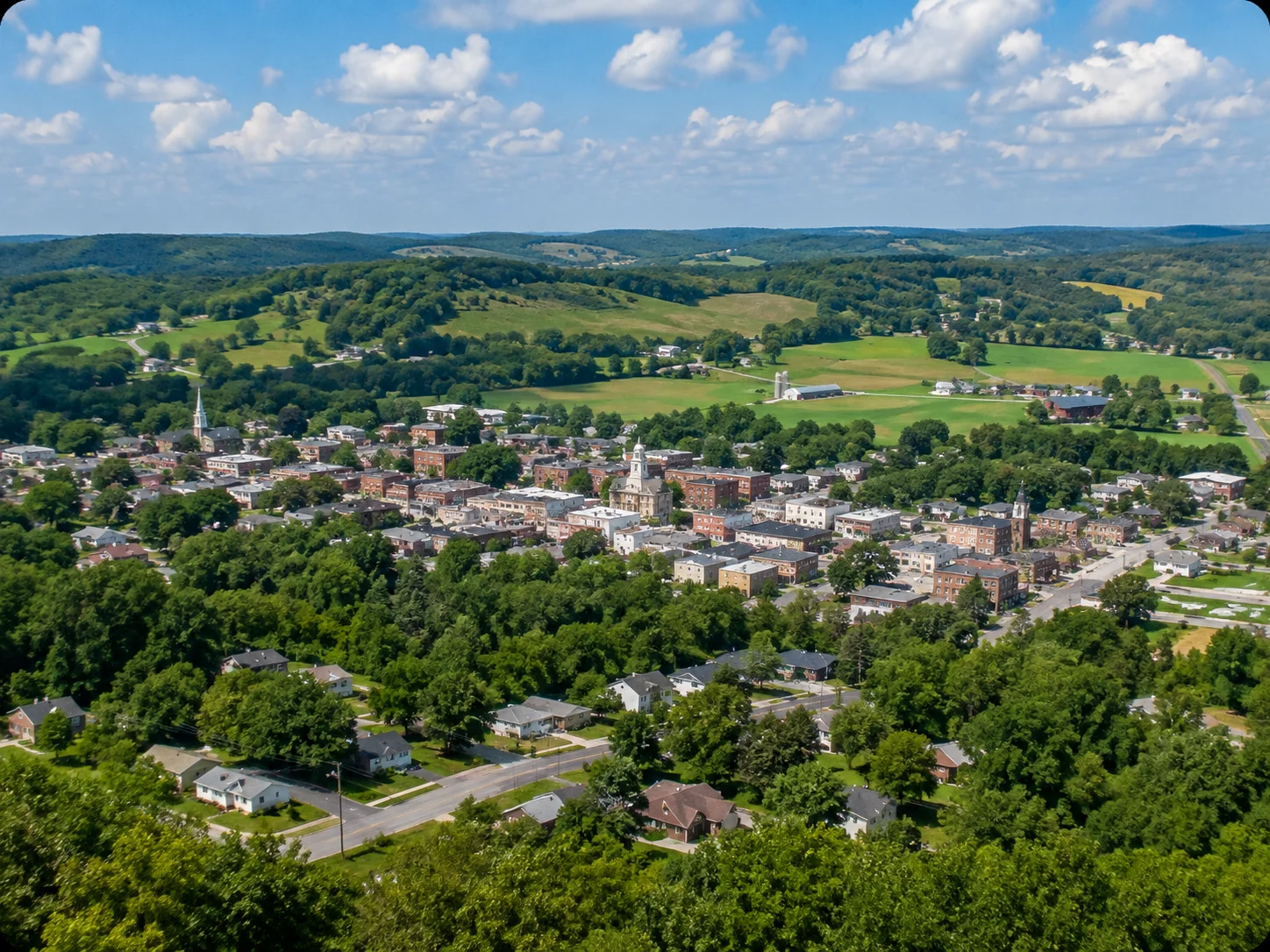 The city of Butler and the rural townships of central, northern and eastern Butler County, Pennsylvania.