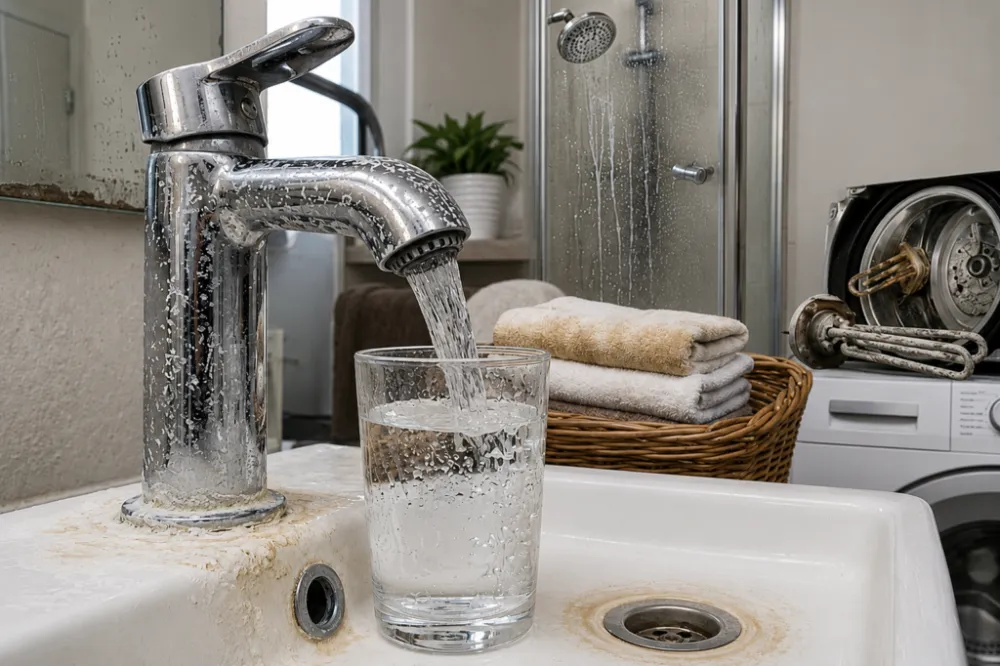 Common signs of hard water in a Southwestern Pennsylvania home